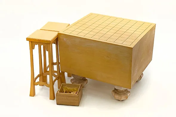 竹風作 将棋駒 将棋盤