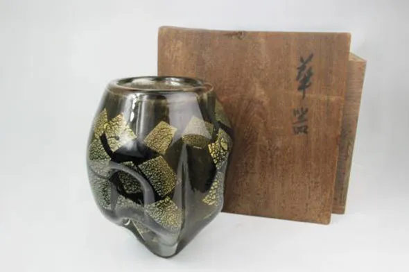 森陶山 備前焼 手造宝瓶