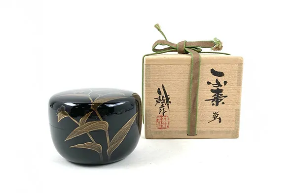 鈴谷鉄五郎 蛍蒔絵平棗