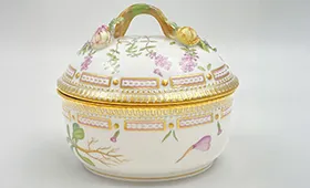 ロイヤルコペンハーゲン フローラダニカ ラージ シュガーボウル