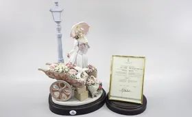 リヤドロ 6809 『花の街角』フィギュリン