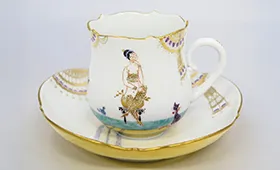 マイセン アラビアンナイト No.1 カップ&ソーサー