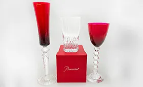 バカラ ミルニュイ フルーティッシモ レッド/ベガ フォルテッシモ ワイングラス レッド/ヴィータ ハイボール 計3点
