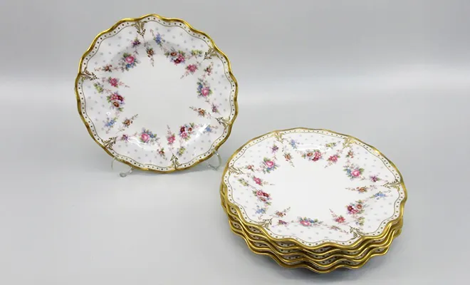 ロイヤルクラウンダービー ロイヤルアントワネット プレート 計6点