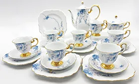 大倉陶園 LIMITED EDITION 50 藤の花 カップ＆ソーサー等 計21点