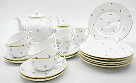 アウガルテン スキャタードコーンフラワー カップ&ソーサー等 計21点