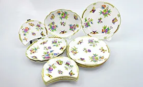 へレンド ヴィクトリアブーケ プレート計11点