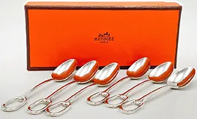 エルメス アトラージュ コーヒースプーン 計6本