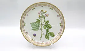 ロイヤルコペンハーゲン フローラダニカ Rubus vestitus Whe 約24cm プレート