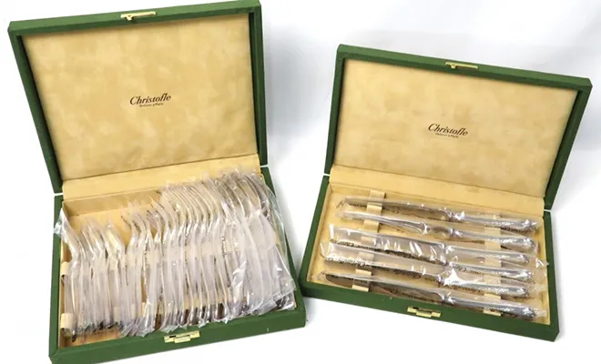 クリストフル マルリー フォーク/スプーン/ナイフ 計30点