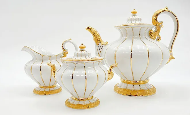 マイセン Xフォーム ティーポット等 計3点