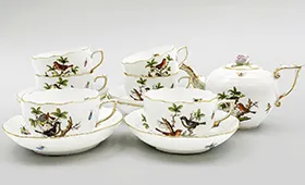 ヘレンド ロスチャイルドバード カップ＆ソーサー等 計13点