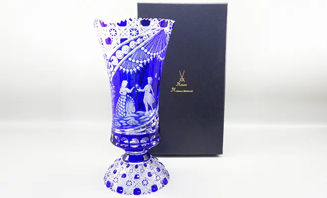 マイセンクリスタル フラワーベース