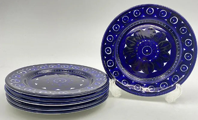 アラビア バレンシア プレート 計6点