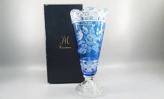 マイセンクリスタル マイセンフラワー フラワーベース