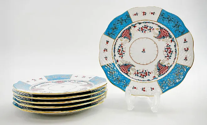 ヘレンド トゥッピーニの角笛 19cmプレート 計6点