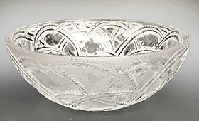 ラリック パンソン クリスタル ボウル 23.5cm