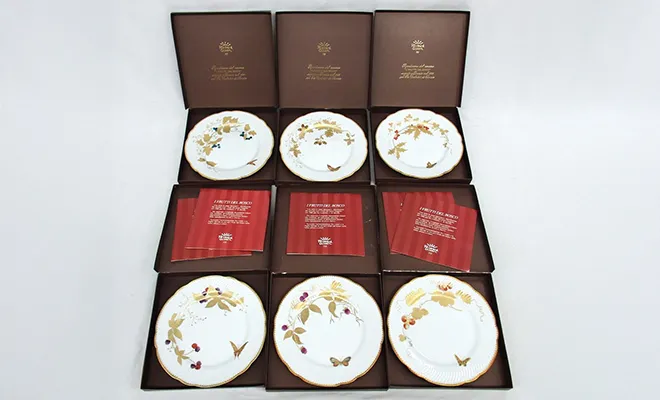 リチャードジノリ サボイア家 森の果実 プレート計6点