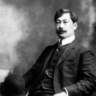 藤島武二肖像画