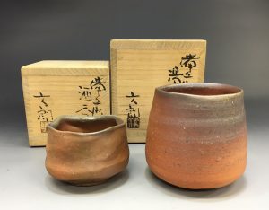 中村六郎の湯呑とぐい呑みを買取しました｜骨董品に関するコラム【骨董