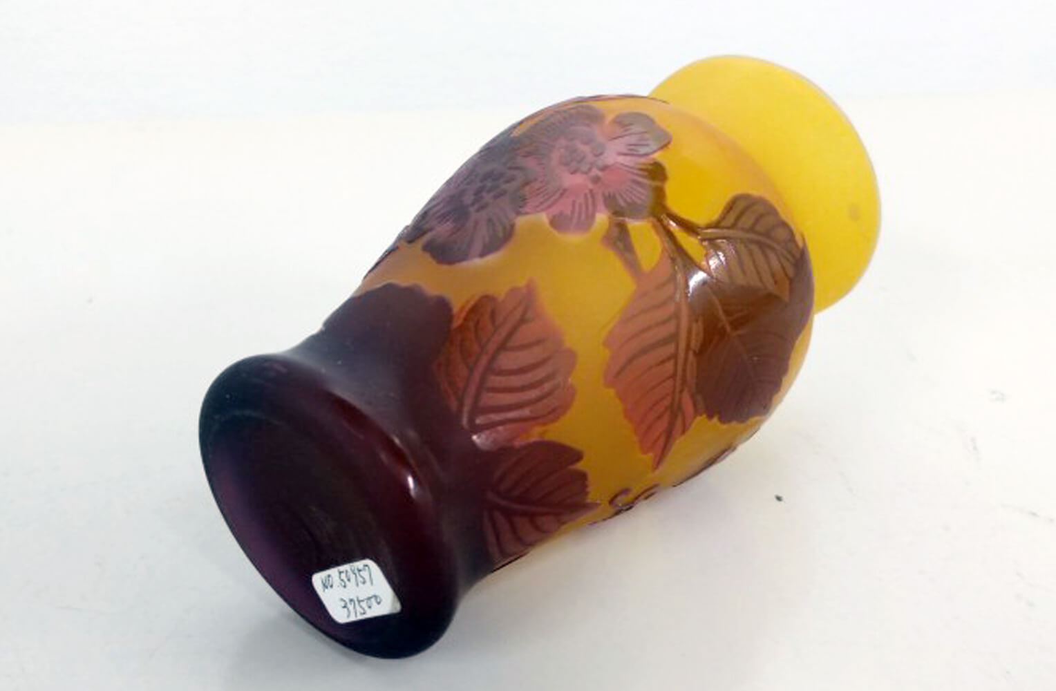 エミール・ガレ 被せガラス小瓶 商品画像