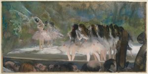 エドガー・ドガ「パリ　オペラ座のバレエ」