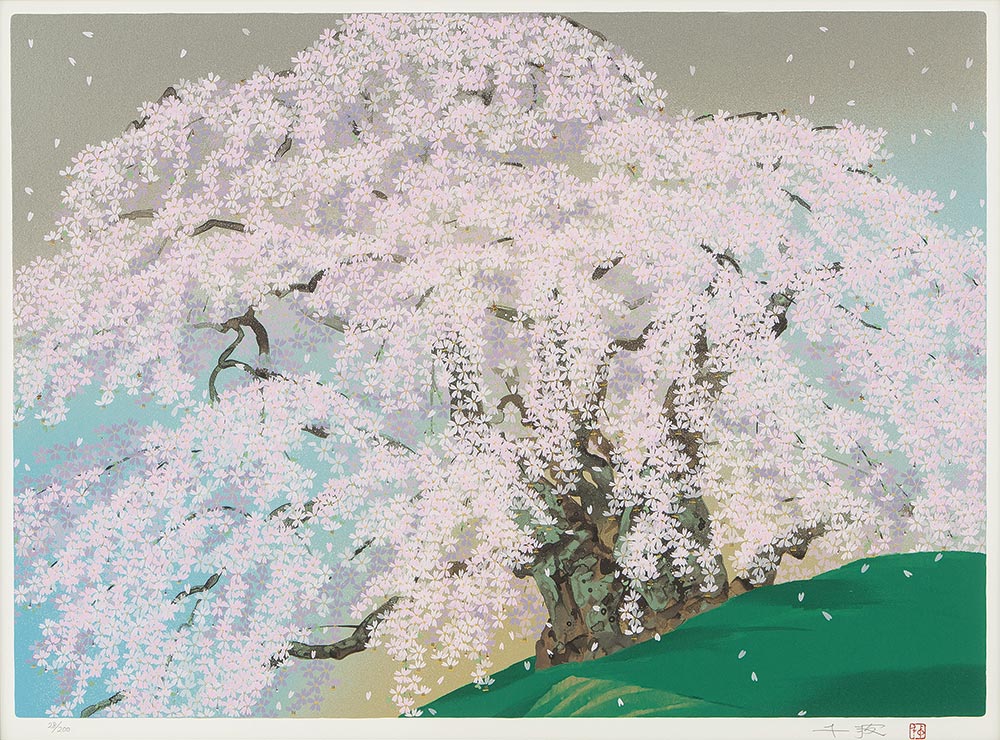 楽天市場】中島千波・紅白梅（絵画・日本画） : 絵画生活