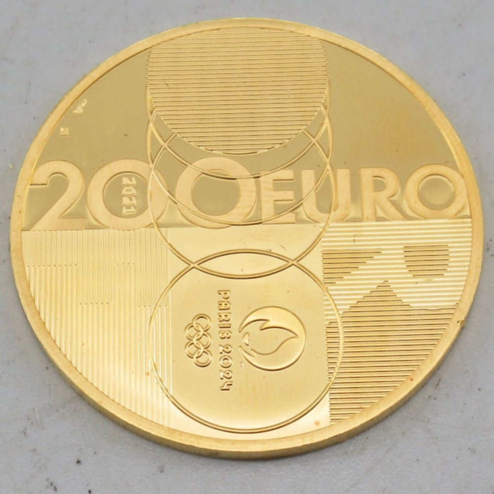 パリオリンピック 限定商品 コンプリート 記念硬貨 フランス 1/4ユーロ 2024.06.12 オリンピック・パラリンピック競技大会パリ2024公式