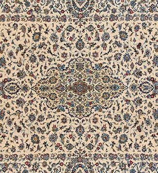 カシャーン産ペルシャ絨毯