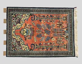 マラゲ産ペルシャ絨毯