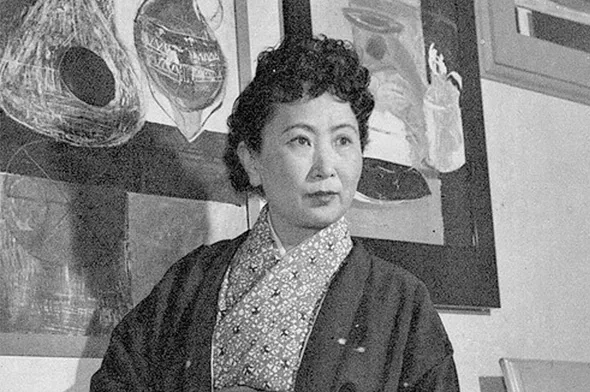 三岸節子肖像画