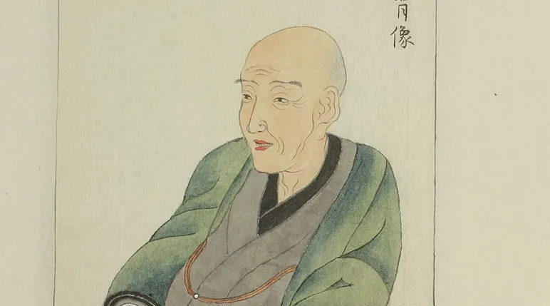 葛飾北斎肖像画