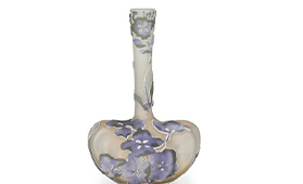 ガレ 紫陽花文花瓶