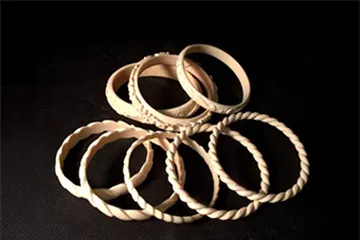 象牙バングルセット