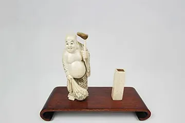 七福神 大黒天 象牙置物