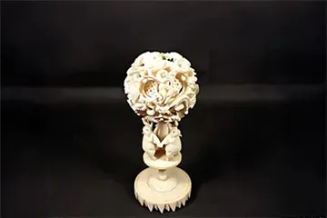 象牙細工置物
