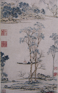 文徴明掛軸