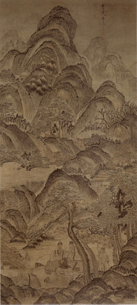 陳洪綬掛軸