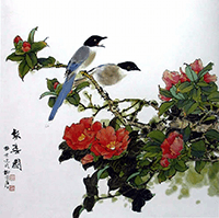 田世光掛軸
