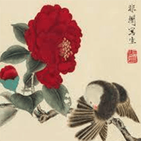 于非闇掛軸