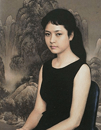 靳尚誼掛軸
