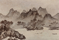牧谿掛軸