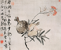 李鱓掛軸