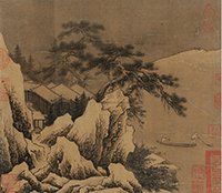 劉松年掛軸