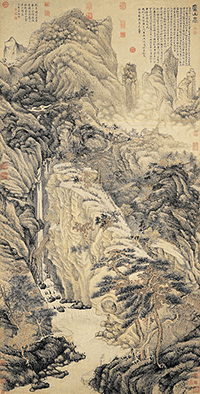 沈周掛軸