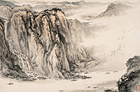 宋文治掛軸