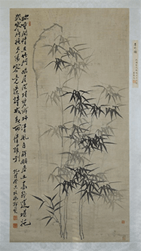 鄭板橋掛軸