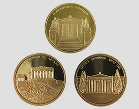 オリンピック記念硬貨　アテネオリンピック