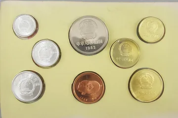 1983年 中国人民銀行 ミントセット