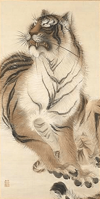岸竹堂絵画